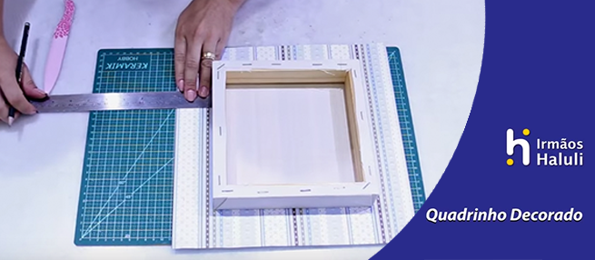 Como fazer um Quadrinho Decorado (Scrapbook) // Luciana Cahu